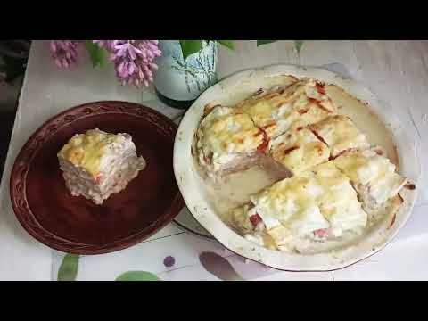 БЕРУ ЛАВАШ, ФАРШ И СЫР, 10 минут времени (без запекания) и получается вкуснее лазаньи!