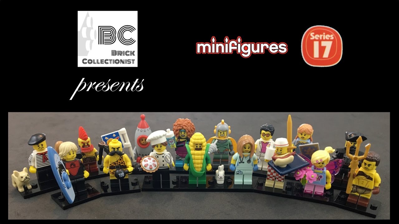 LEGO Minifigures Series 17 - All 16 Minifigures Revealed (Including secret minifigure 16)