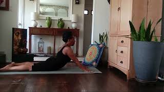 Back Bend Mini Yoga Flow Prep Sphinx Pose Inspired
