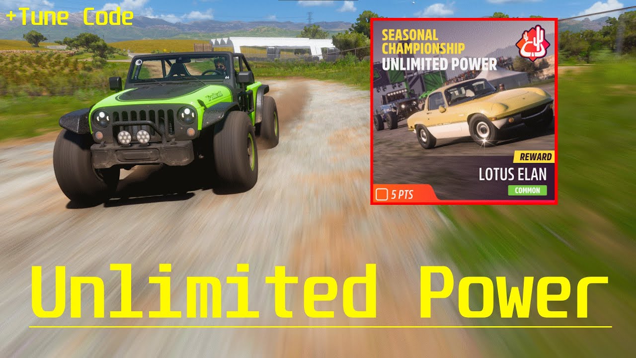 Unlimited Power Seasonal Championship Unlimited Offroad A800 +