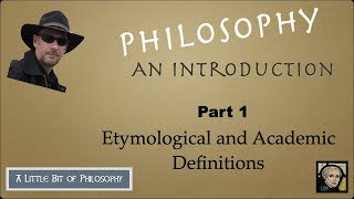 Introduction to Philosophy (PHI 101:  Lecture 1)