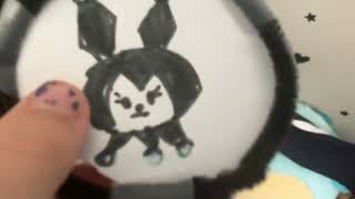 Going over what I have in my backpack theme is Kuromi!! 