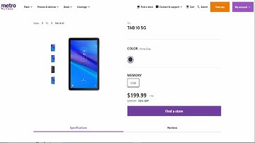 TCL TAB 10 5G | Metro™ by T-Mobile