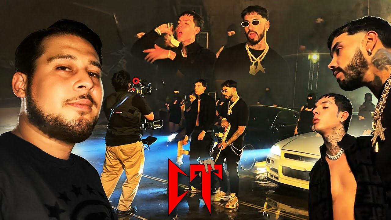 Detrás de cámaras COMO ES REMIX Natanael Cano FT ANNUEL AA // TUMBADOSVLOGS ￼