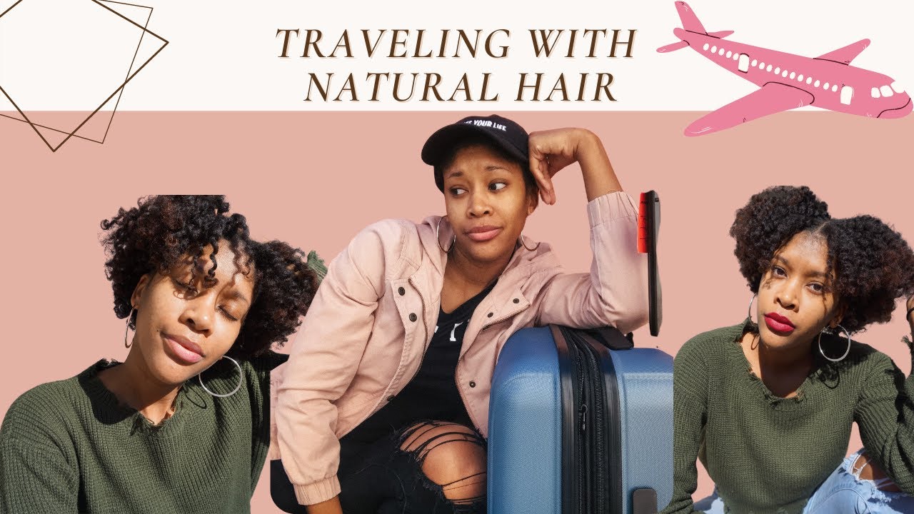 Travel Hairstyles For Natural Hair Weekend Trip No Products Packed  travel-hairstyles-for-natural-hair-weekend-trip-no-products-packed