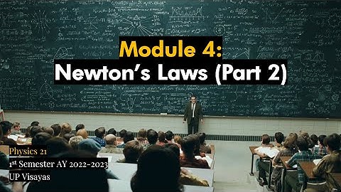 Module 4: Newton