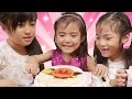 あちゃぴの七五三★アンパンマンケーキでお祝いしたよ♪