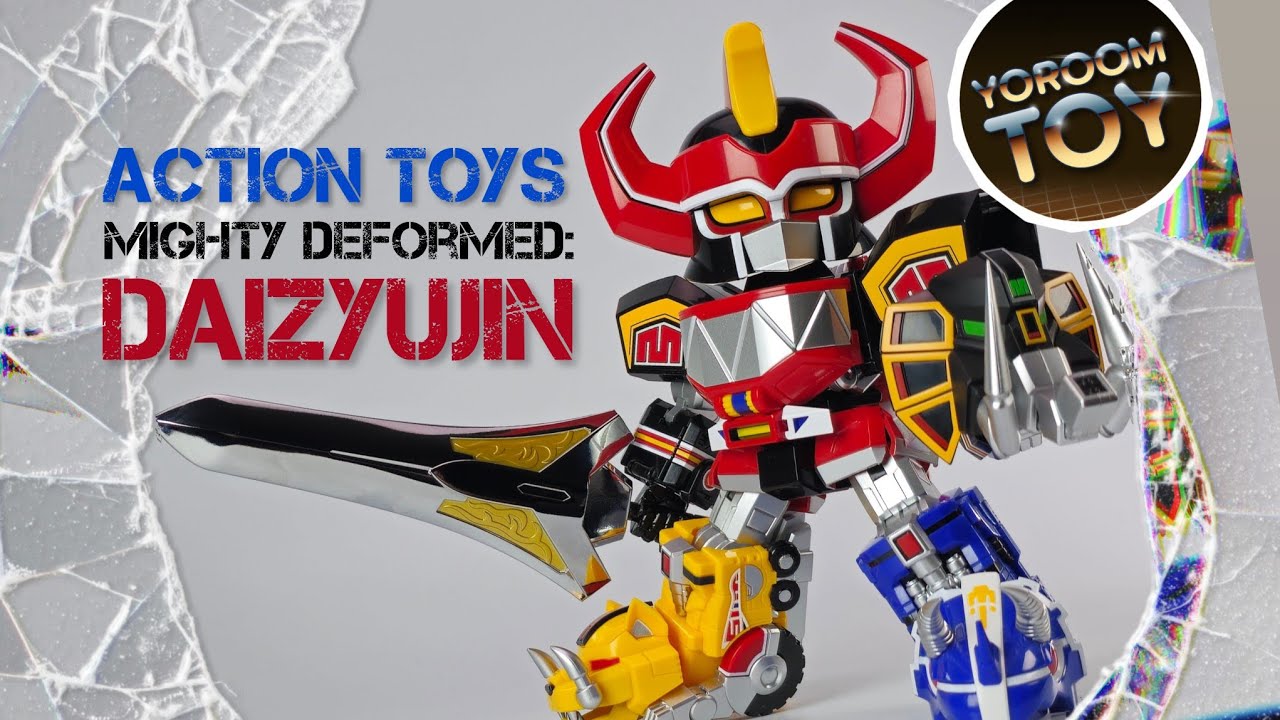 Action Toys Mighty Deformed : Daizyujin [YOROOM TOY] - YouTube