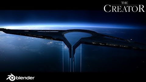 The Creator opening scene recreated in BLENDER