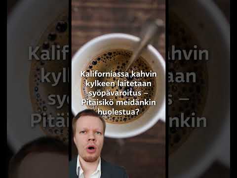 Video: Aiheuttaako kahvi reikiä?