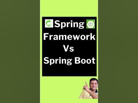 Why Is Difference Between Spring Framework and Spring Boot So Popular ...