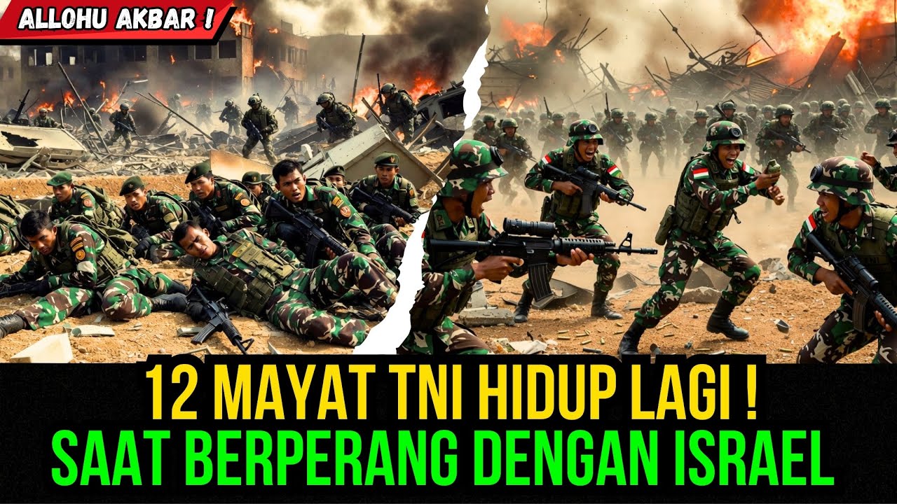 mengerikan ! 12 tentara Indonesia Dibantai Israel… Lalu Hidup Lagi!