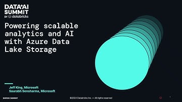 Powering Scalable Analytics and AI with Azure Data Lake Storage