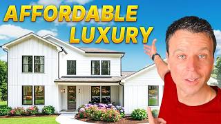 INSIDE an Affordable Luxury Charlotte Home....1 Acre lot