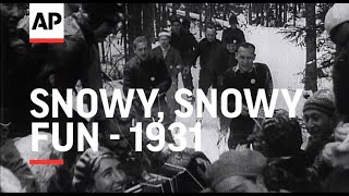 Snowy, Snowy Fun - 1931 | The Archivist Presents | #283 screenshot 5