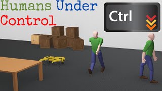 Make your simulation realistic | Pedestrian control with keyboard | Webots screenshot 4