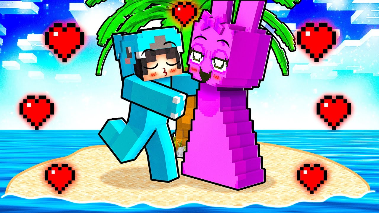 Omz and Sprunki KISS on the OCEAN With Crazy Fan Girl!
