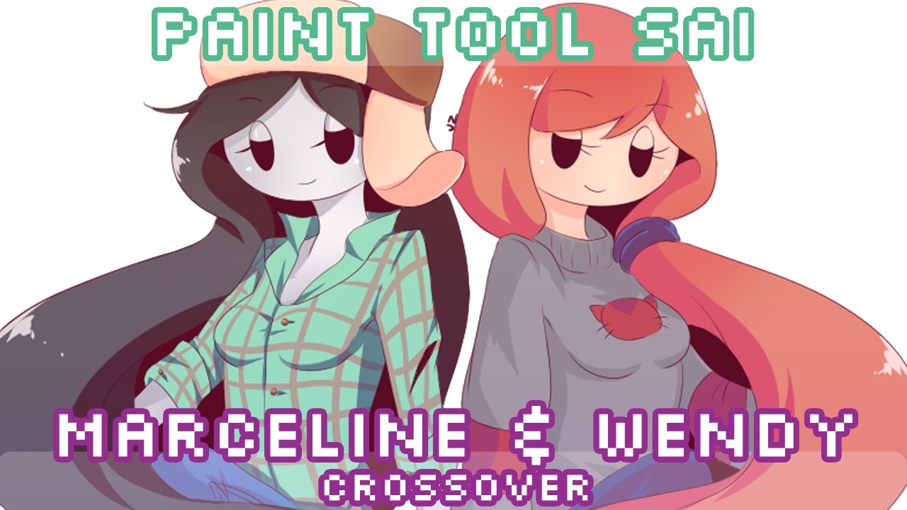 Adventure Falls (Speedpaint) - Marcy and Wendy