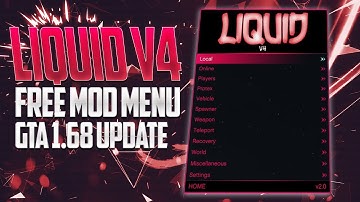 Liquid Menu - NEW Open Source GTA 5 Mod Menu (Tutorial 2024)