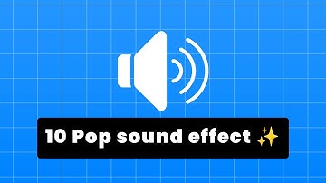 10 Pop sound effect for your video ✨