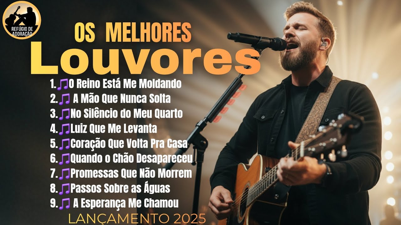 Os Melhores Louvores Gospel 2025 | Adoração que Toca a Alma