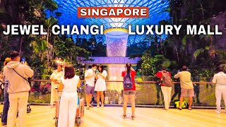 Singapore Airport 2022 | Jewel Changi Luxury Shopping Mall Tour