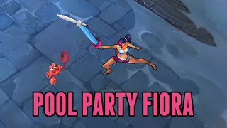 Pool Party Fiora Skin Spotlight