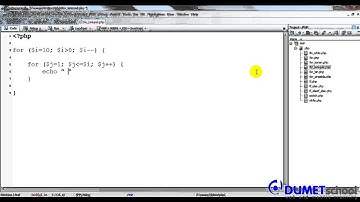 Membuat Bintang Dengan For Pada PHP