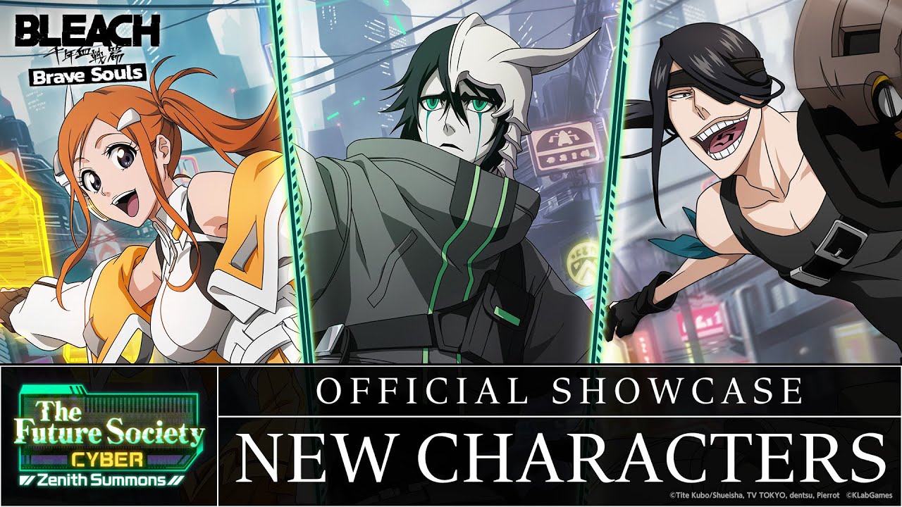 【Bleach: Brave Souls】Ulquiorra, Orihime, Nnoitora【The Future Society Zenith Summons: Cyber】