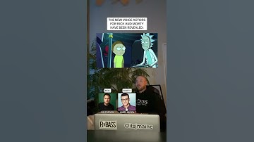 The New Voice Actors For Rick And Morty Have Been Revealed #shorts #rickandmorty