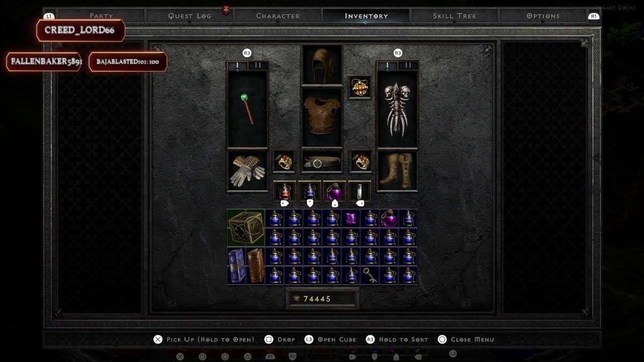 Diablo 2: Resurrected Season 9 Hardcore Sorceress Normal Act 1+