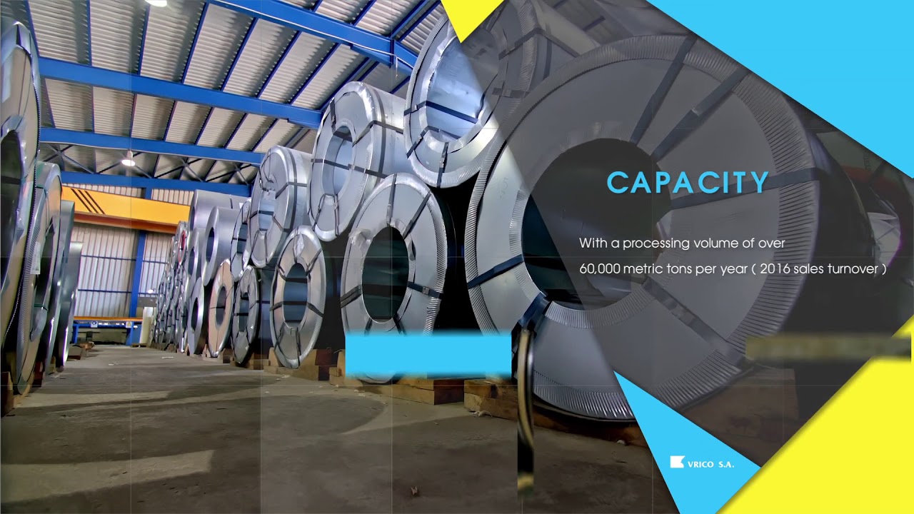 VRICO SA - STEEL SERVICE CENTER GREECE PRESENTATION ENG