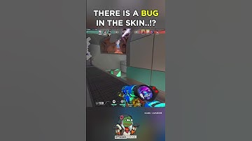 THERE IS A BUG IN THE SKIN..!?! 🤯🎭#valorantcommunity #valoranthighlights #valorantclips