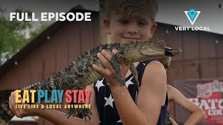 EAT PLAY STAY: Natchitoches, LA | Full Episode | Stream free on Very Local
