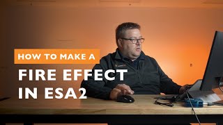 How To Make a Fire Effect in ESA2 [Using the Older Version of Ncolaudi Software]