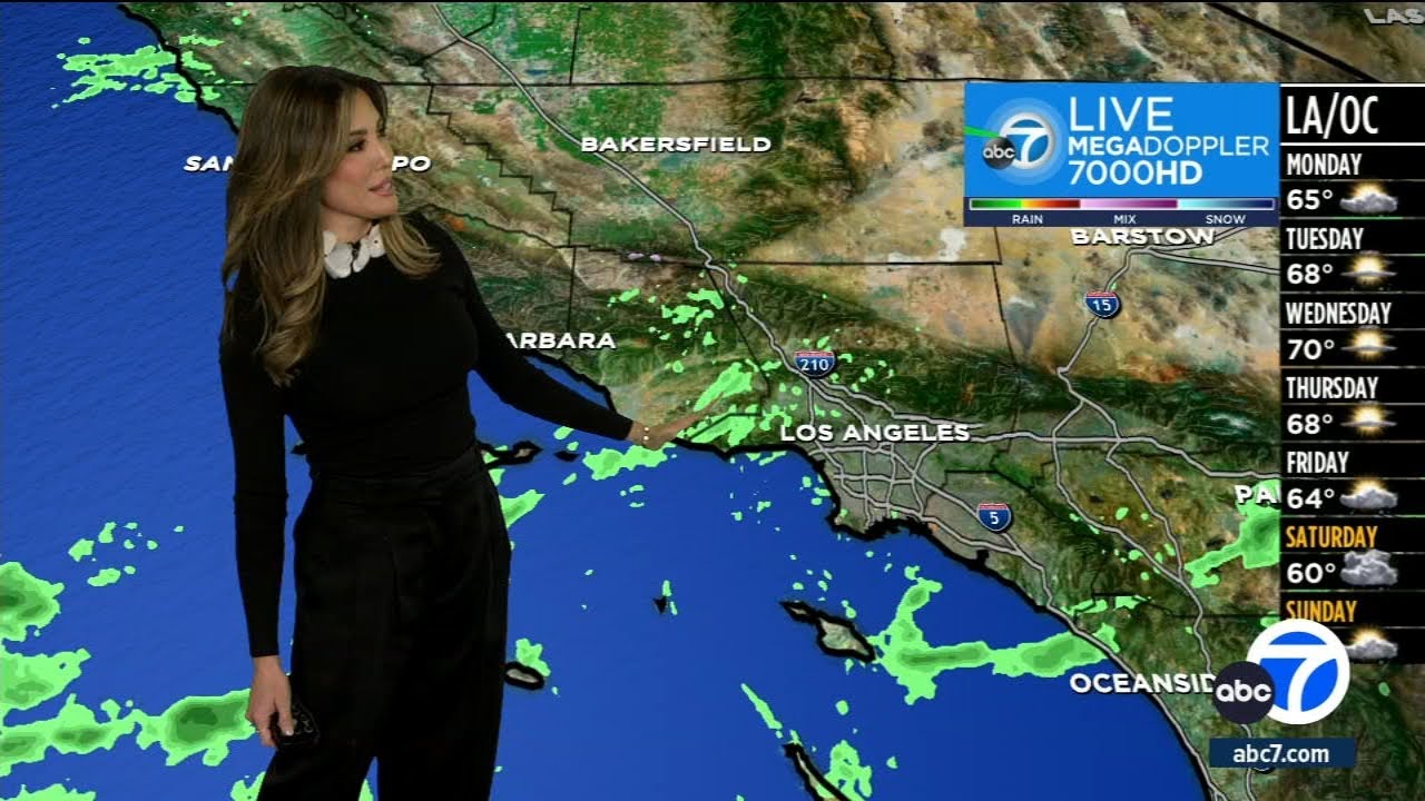 New round of rain moves into SoCal Monday - How long will it last ...