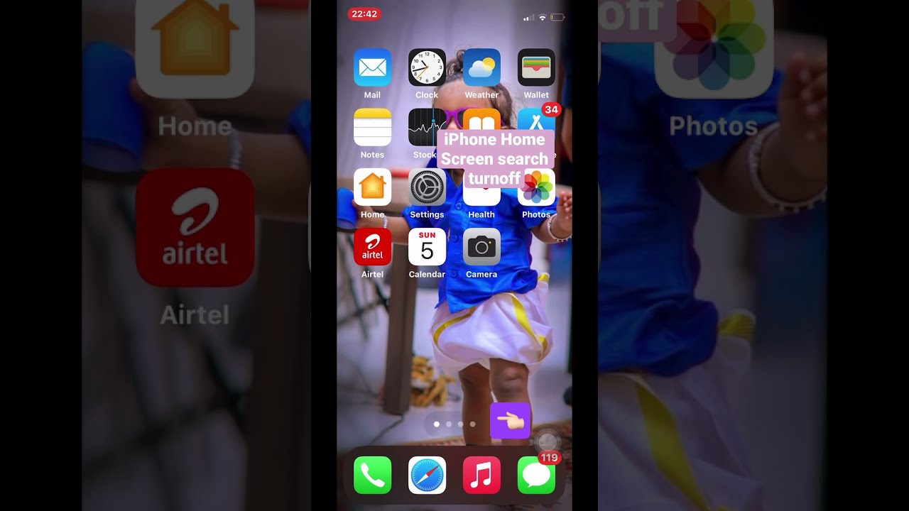 IPhone Home Screen Search Turnoff Or Turn On YouTube IPhone Home Screen Search Turnoff Or Turn On YouTube