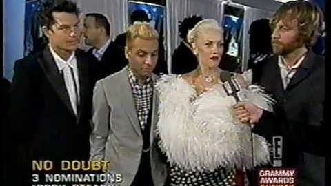 No Doubt 2003 (and 2002) Grammy red carpet clips and interview