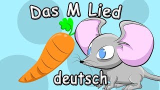Das M-LIED - ABC song für Kleinkinder - Phonics Song Letter M - Lernvideos für Kinder deutsch