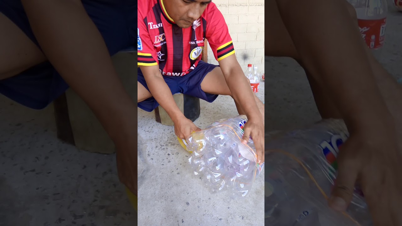DIY buat kerusi botol YouTube