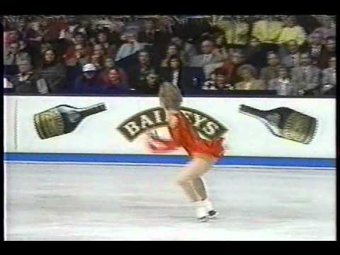 Olga Markova RUS 1995 European Figure Skating Championships Ladies Free Skate 