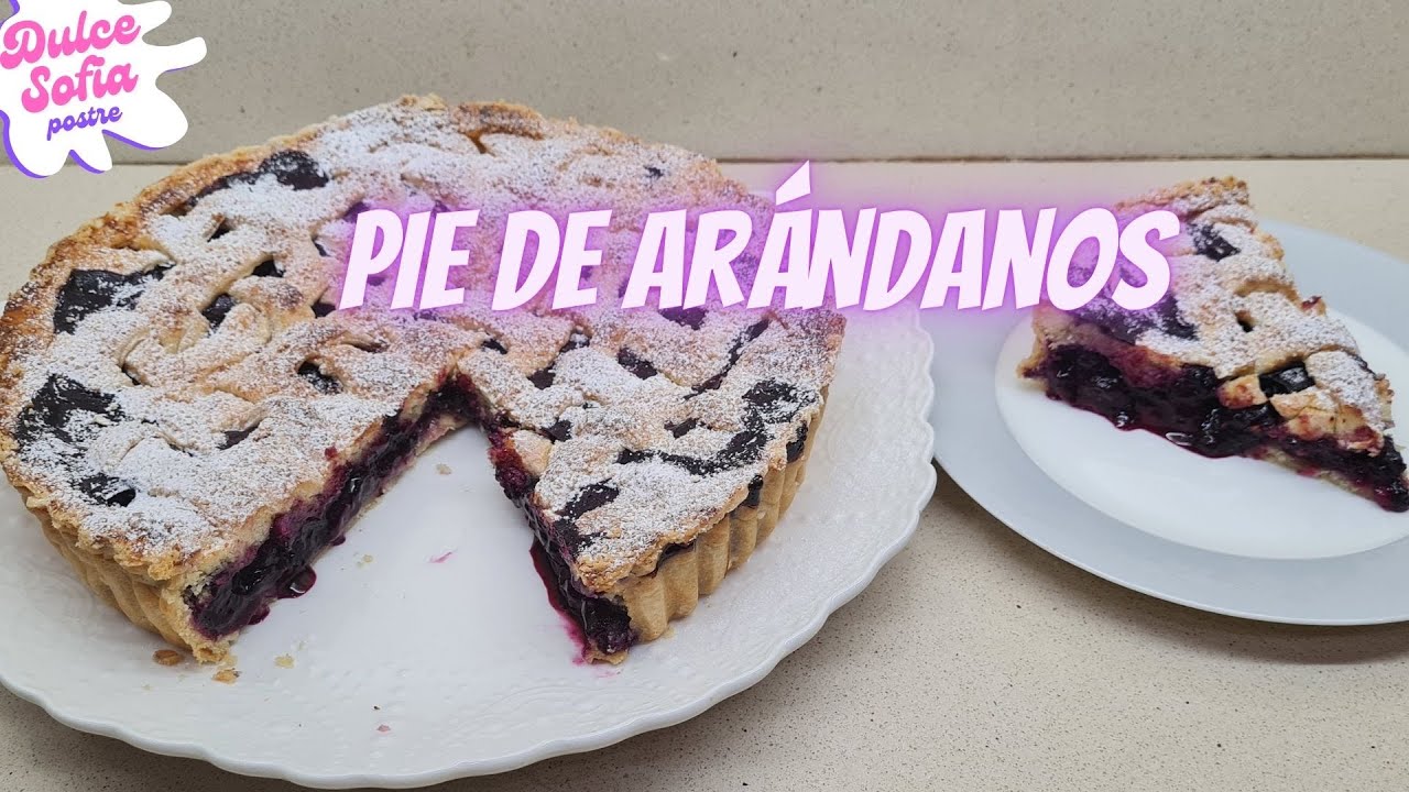 El mejor Pie de Arándanos que probarás jamás 😍