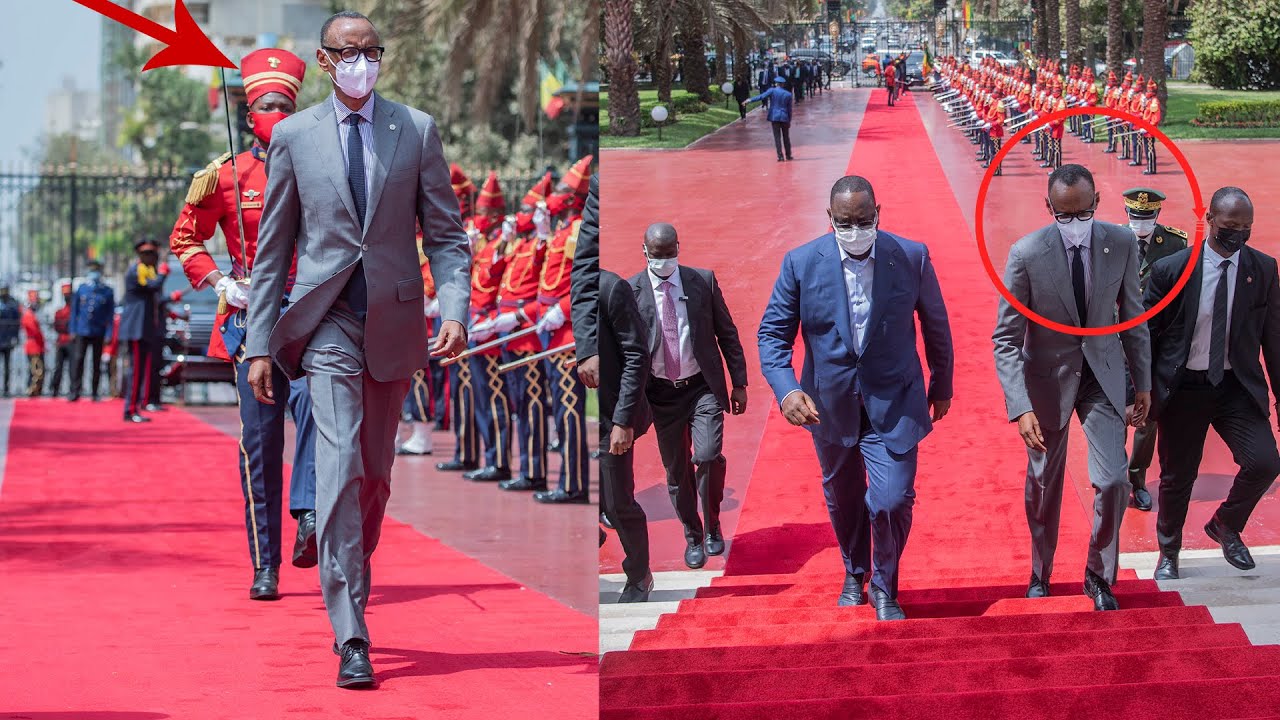 DORE UKO H.E PAUL KAGAME AGEZE SENEGALI ARINZWE N'ABASIRIKARE BAKOMEYE ...