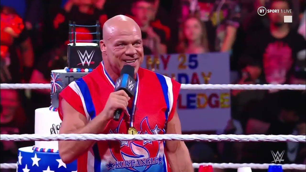 Kurt Angle brings out the Milk Truck to celebrate his birthday! 😂 WWE  SmackDown, December 9 2022 - YouTube