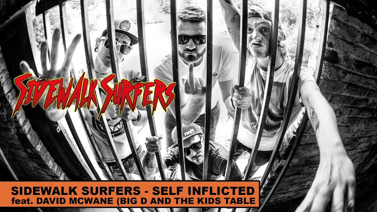 Sidewalk Surfers - Self Inflicted feat. Dave McWane (Big D And The Kids Table) & Skafield