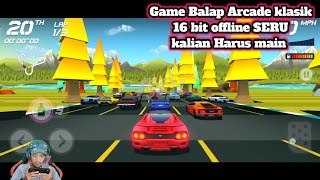 Game Arcade klasik Offline || Horizon Chase screenshot 1