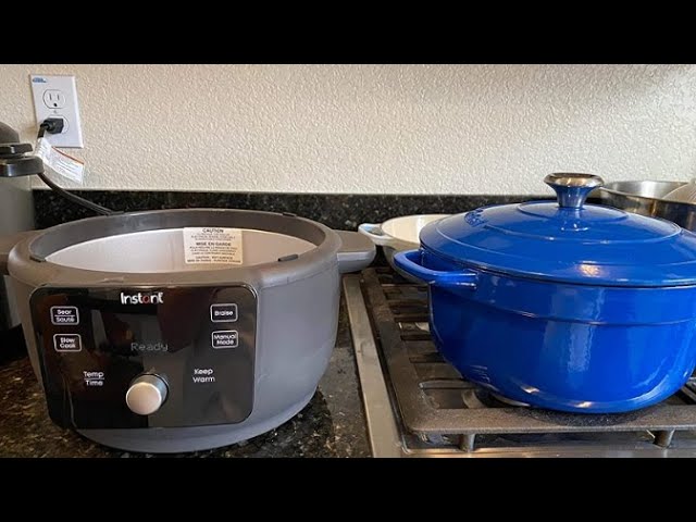 Instant Precision Dutch Oven, 5 in 1 Braise, Slow Cook Review