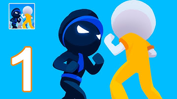 Prison Escape 3D - Stickman Prison Break - Gameplay Walkthrough Part 1 (iOS, Android)