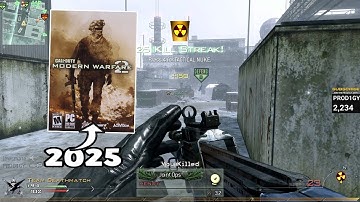 MW2 In 2025 Is EASY:"P90 SILENCED" NUKE ON SUB BASE DOM!