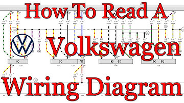 How to read VW Wiring Diagrams (With Camshaft Sensor Example) - VOLKSWAGEN